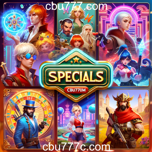 Descubra a Categoria 'Especiais' em cbu777.com: Inovações e Aventuras